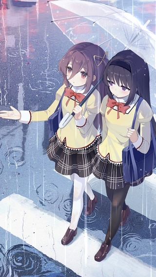 两个女孩