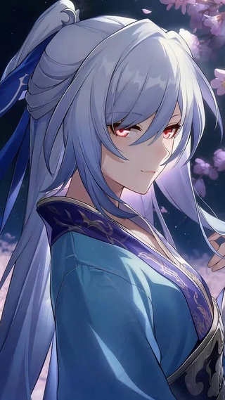 蛋某人古风镜流