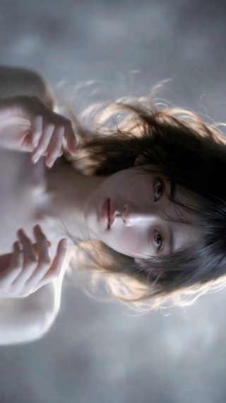 氛围感温柔清纯美少女