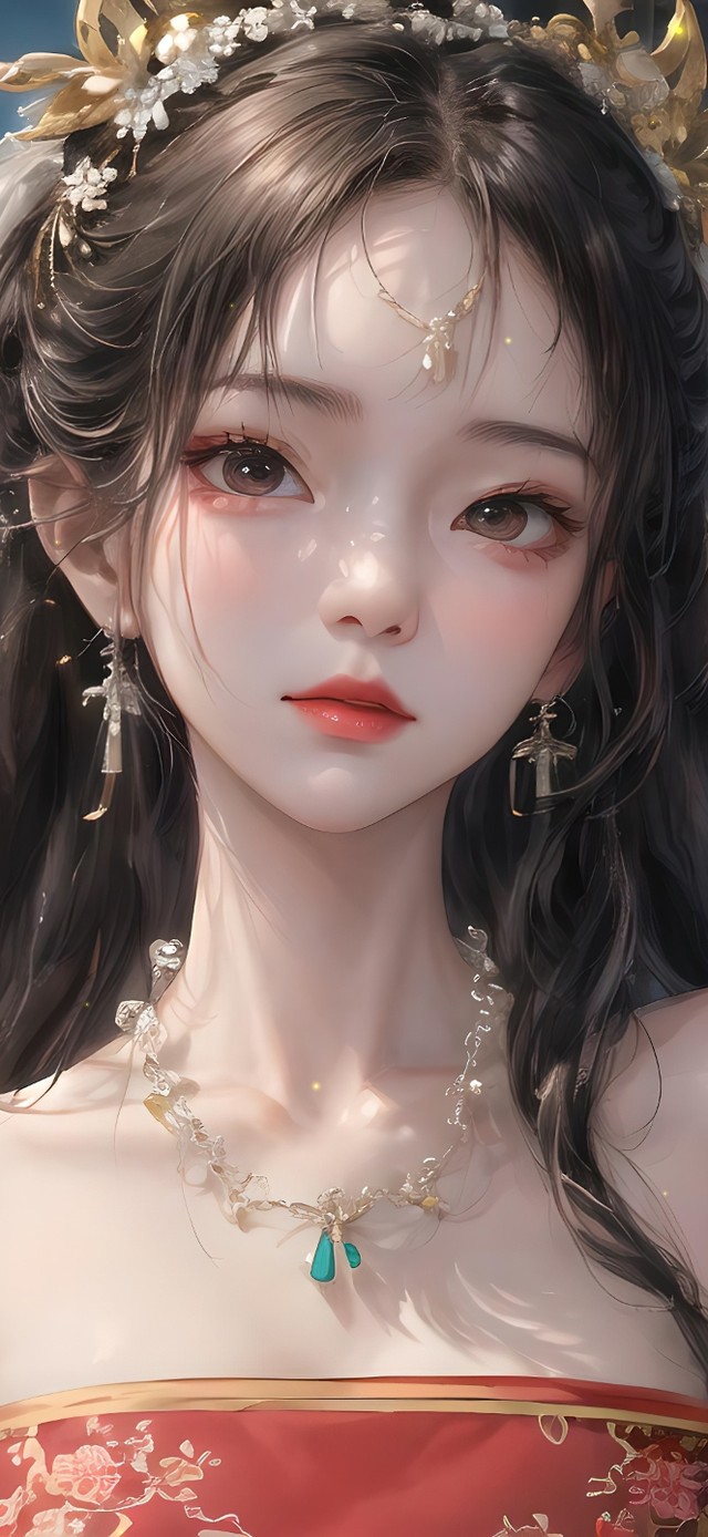 4K唯美古风汉服国风少女