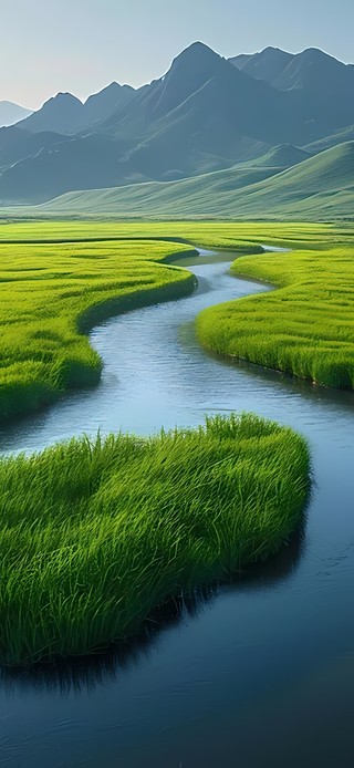 青青草原河流