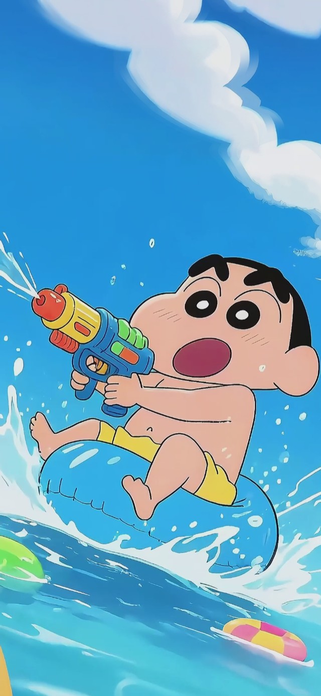 蜡笔小新的夏日清凉派对