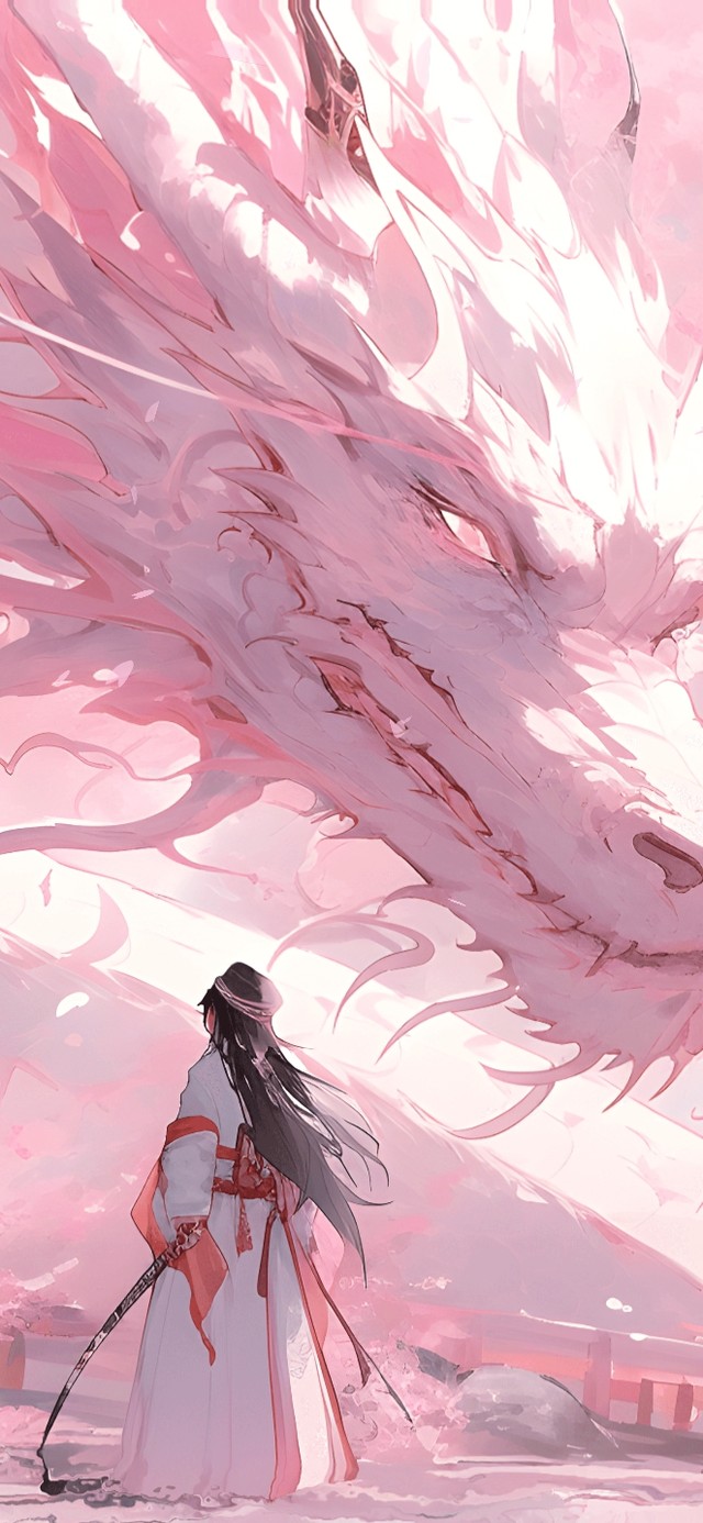 樱花龙与少女