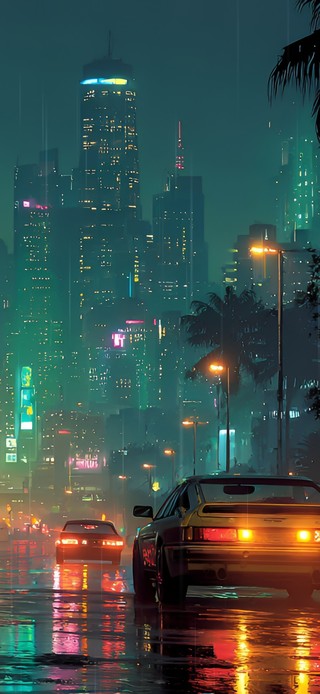 雨夜城市