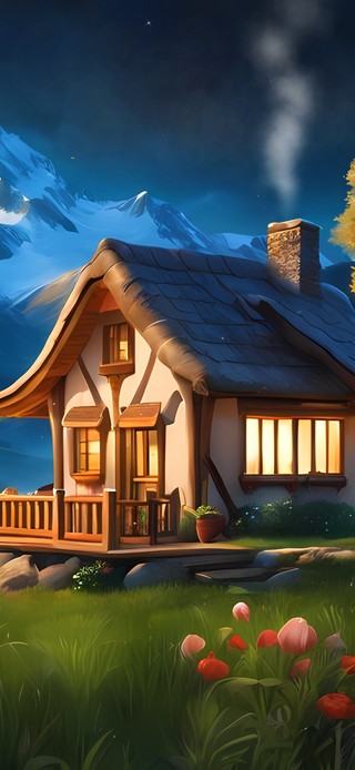 唯美星空小屋