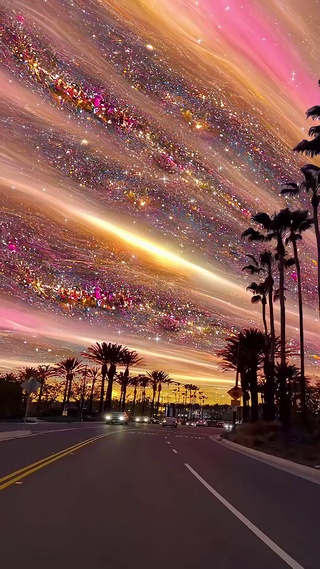 极光  天空