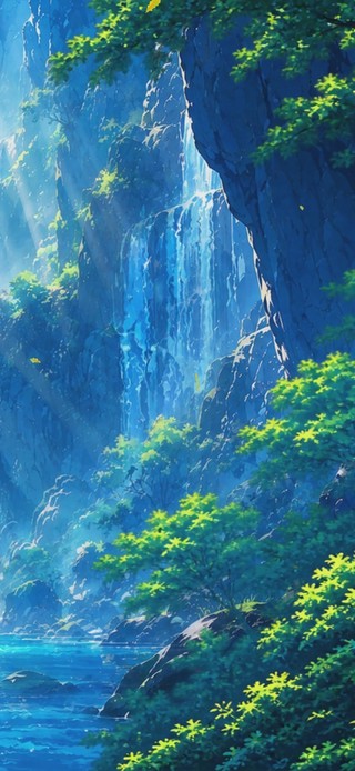 碧瀑晴涧