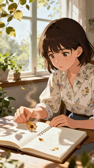 鲜花书签