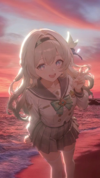 流萤落日