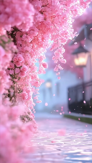 花巷晚风