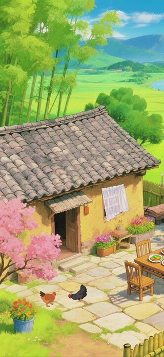 田园静居：溪边小屋的悠然时光