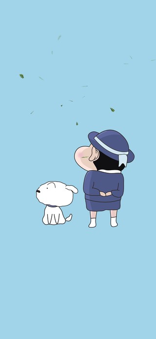 蜡笔小新小白
