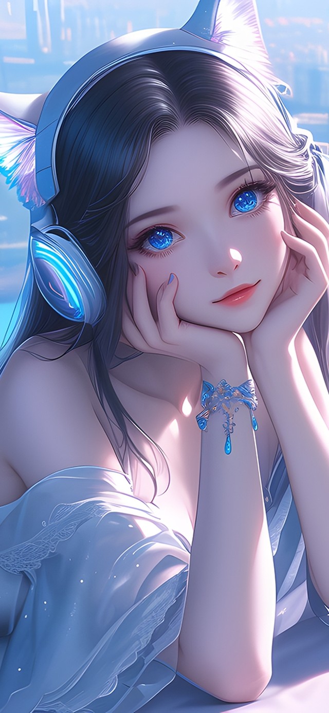 4K纯欲猫系少女