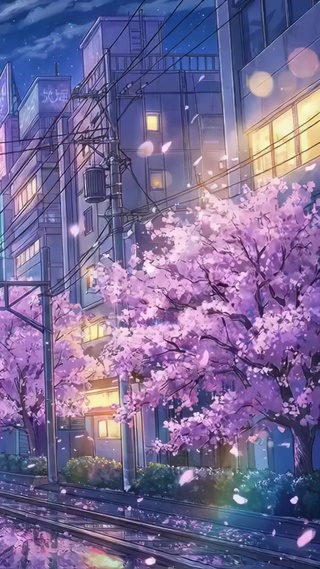 樱花夜轨