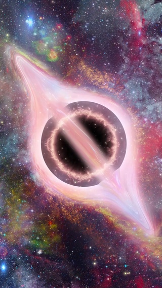 宇宙银河星系黑洞