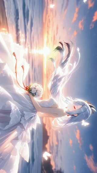 申鹤丨落日归潮丨