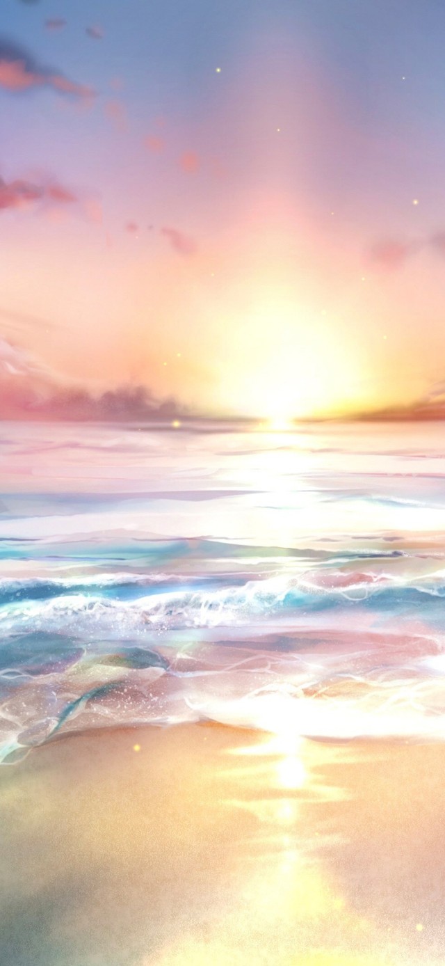 4K 海上日出