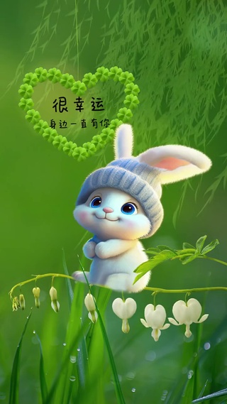 很幸运身边一直有你