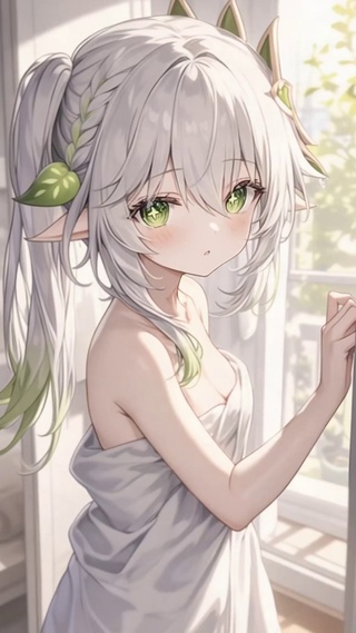 纳西妲丨晨浴微光丨
