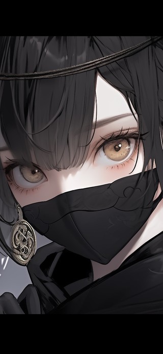 黑衣少女