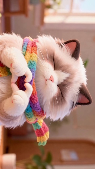 软萌比心布偶猫