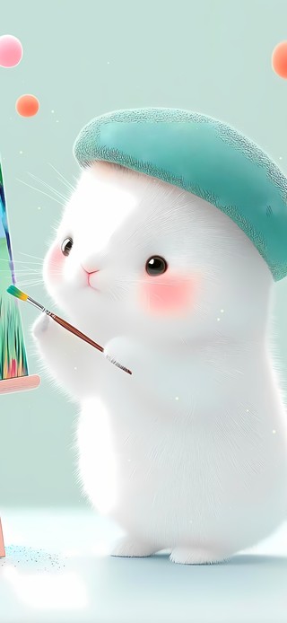 画画的小兔