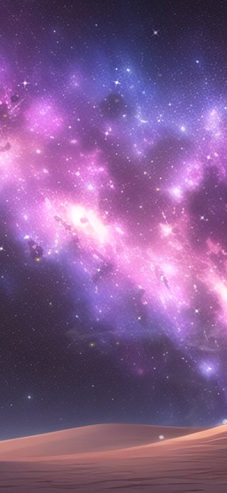 沙漠星空