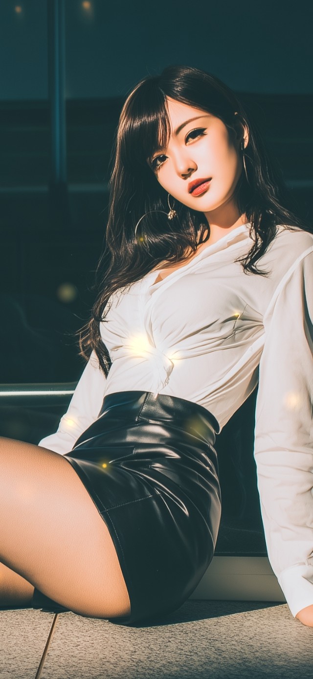 她的美像风翻过白纸