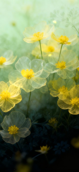 4K清新意境 唯美印象 小黄花