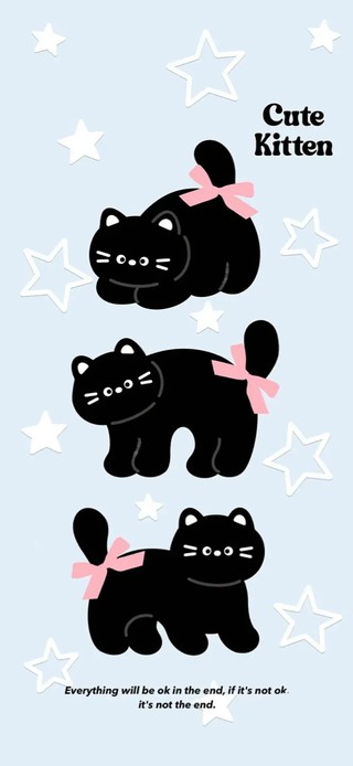 可爱小猫～一切都会变