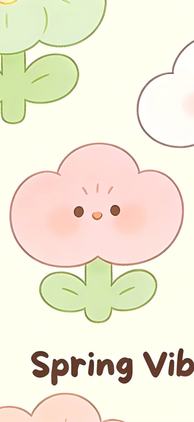 春天的云朵花