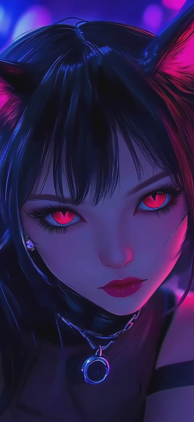 红眸兽耳女孩
