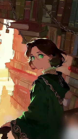 魔法学院倒置书屋和少女