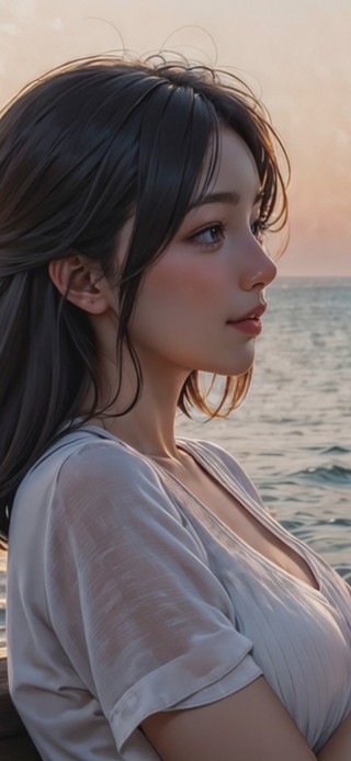 海边情侣