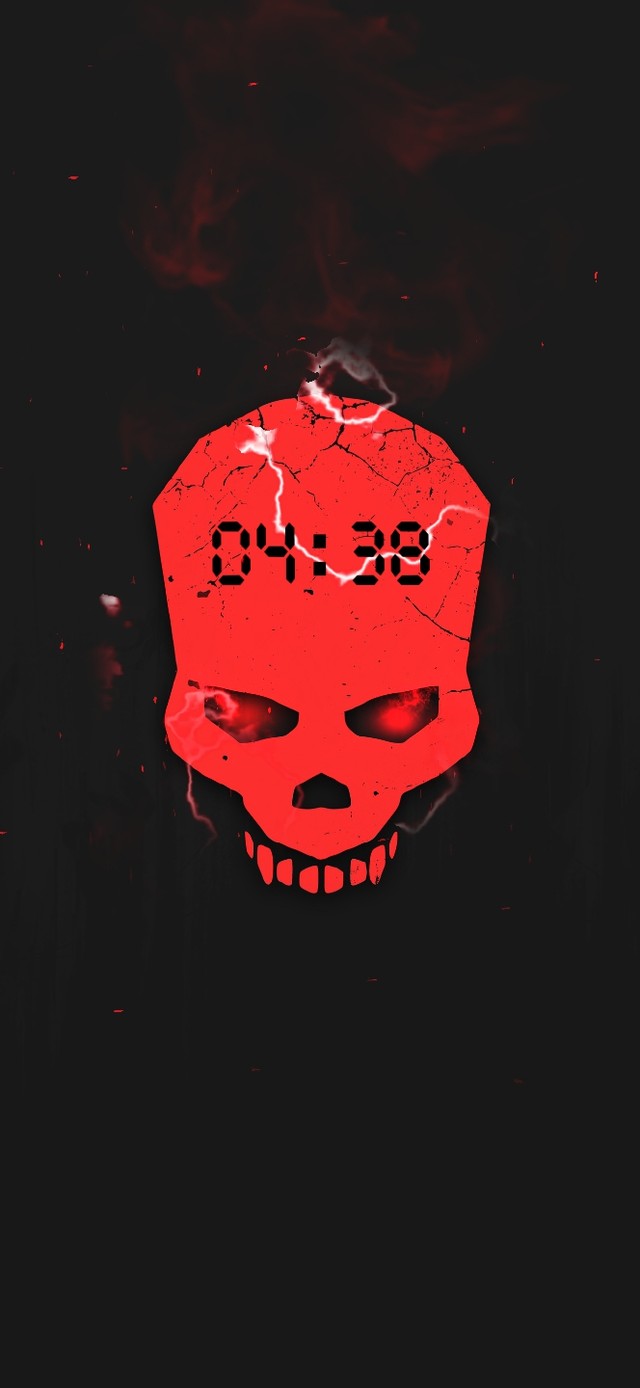 4k 骷髏 科幻手机动态壁纸 科幻手机壁纸下载 元气壁纸