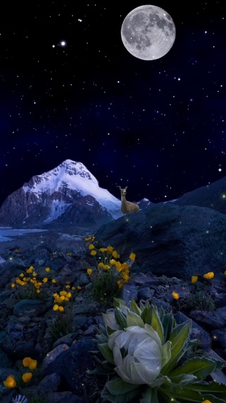 浪漫夜空