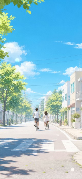 夏日汽水街道