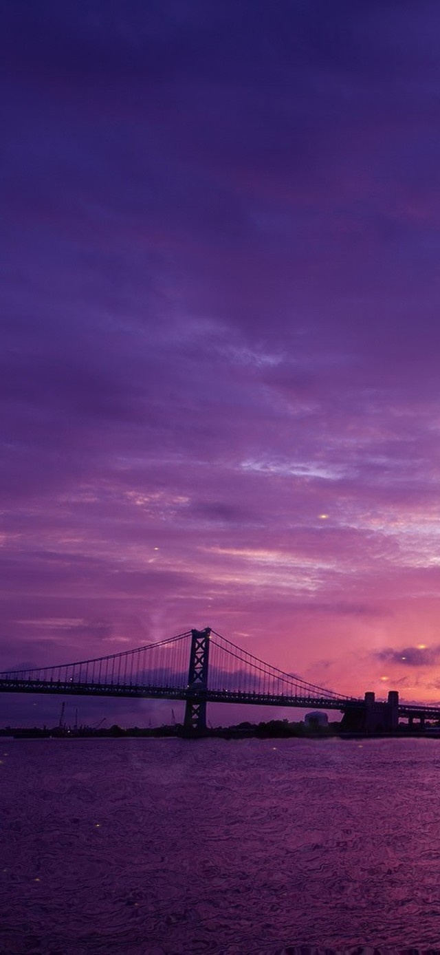 唯美治愈海上晚霞