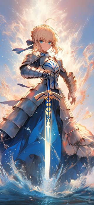 Saber 战士装