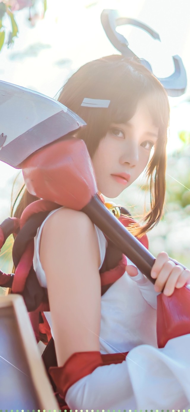 4K桔梗美少女丨元气壁纸