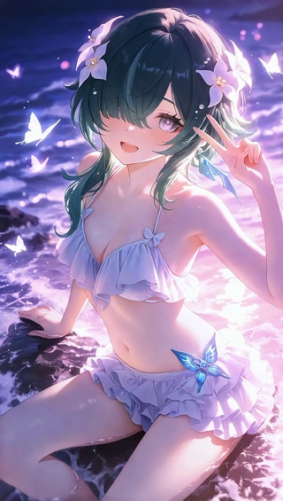 沃雅妮莎丨暮色海滩丨