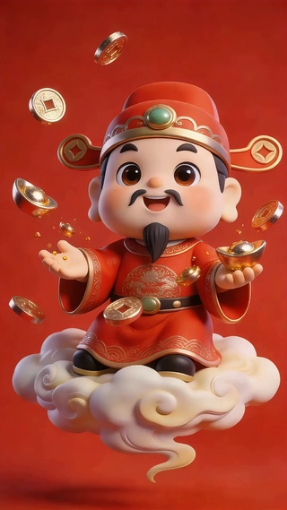 暴富财神