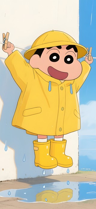 雨天小新