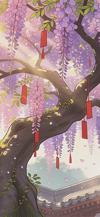 皆如所愿祈福桌面