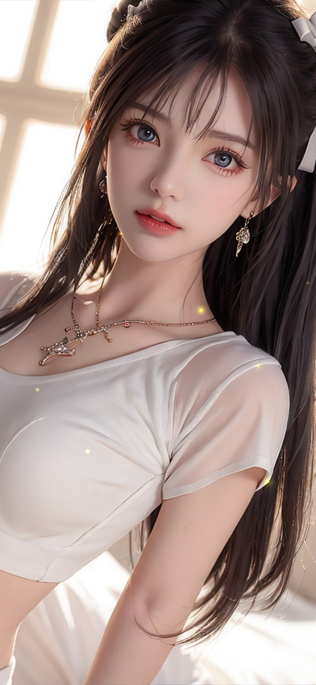 4k纯欲系可爱长发女孩