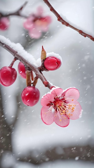 风雪梅花