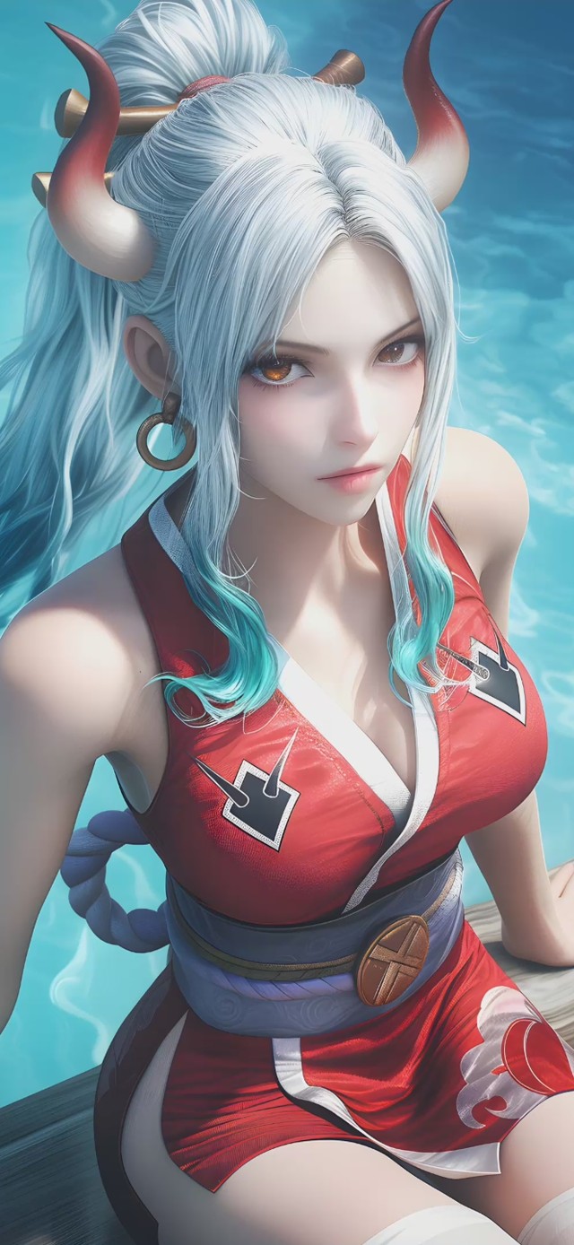 唯美海贼王插画美女娜美【禁转】