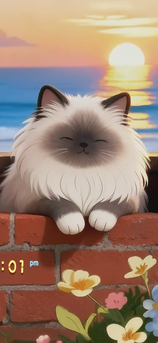 摇头晃脑小猫咪