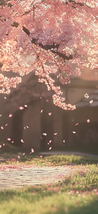 樱落晴光