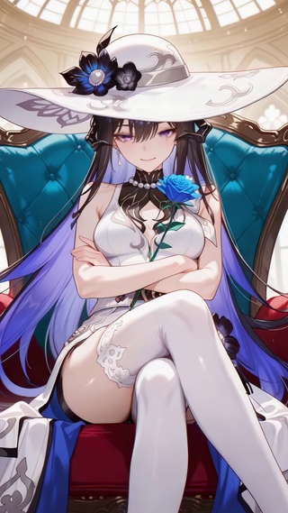 红椅王座大丽花